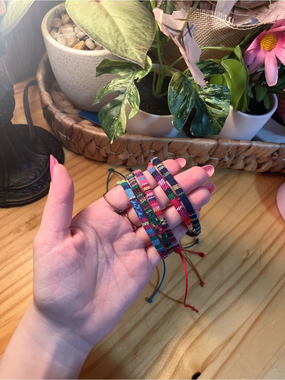 colorful bracelet set